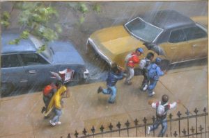 DDyer - Boys in a rainstorm - 1987