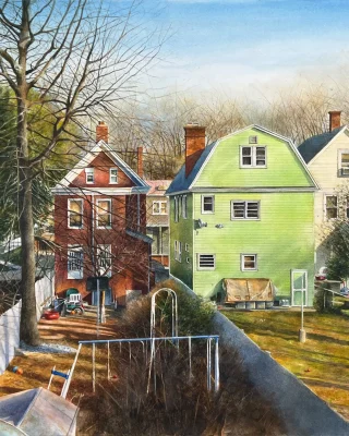 Watercolor by Patrick King